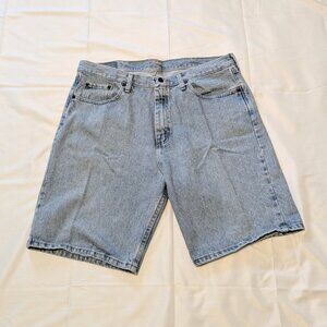 Vintage Wrangler Blue Denim Jorts Men's Size 38 Shorts